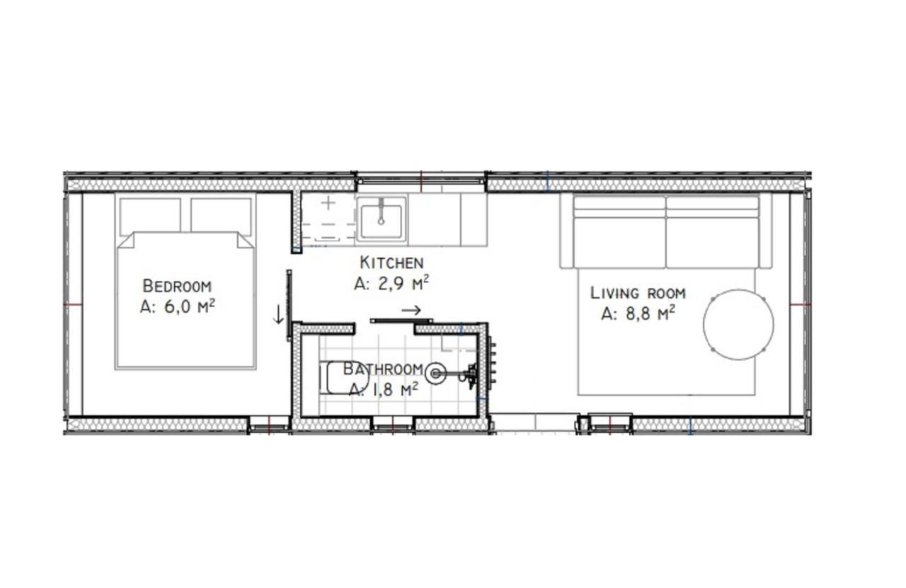 Tinyhouse Heimatglueck Villa Bad Berleburg Ngoại thất bức ảnh